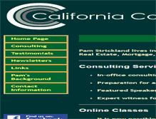 Tablet Screenshot of pamstrickland.com
